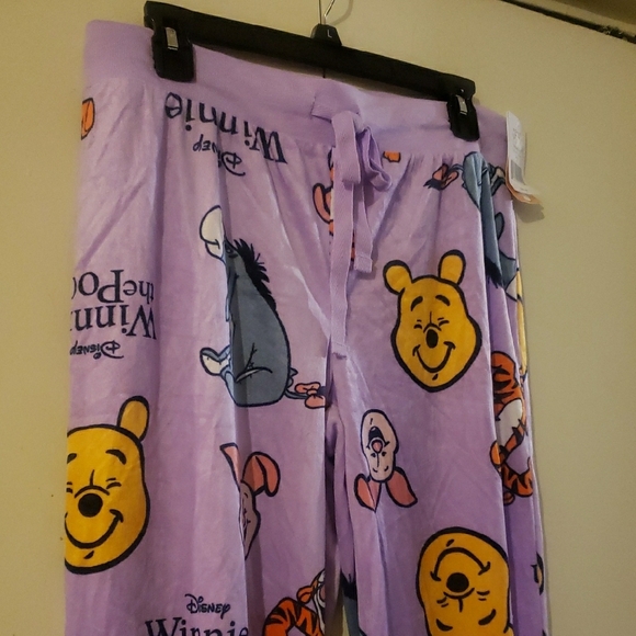 Disney Winnie the Pooh Lavender Pajama Bottoms - Picture 5 of 6